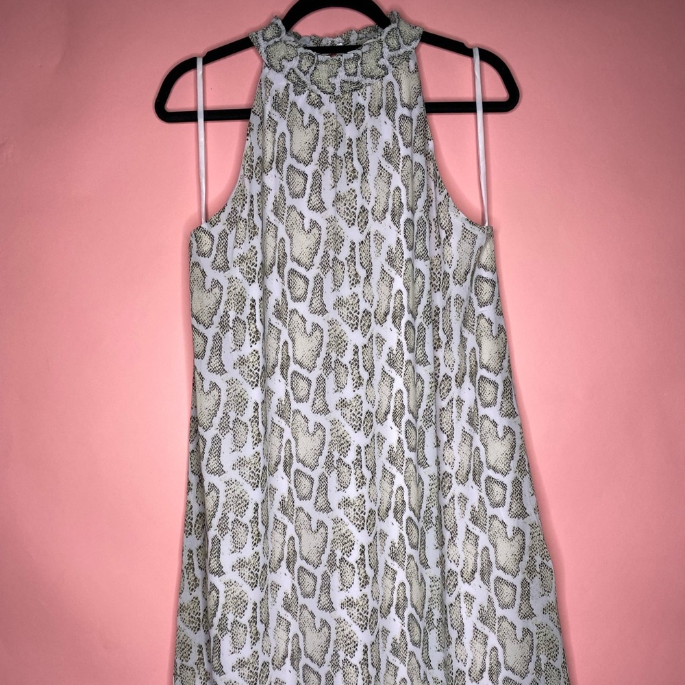 Lilac Snake Skin Dress